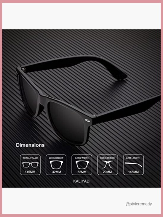 Polarized Sunglasses Semi-Rimless Frame UV Blocking Driving main image 5